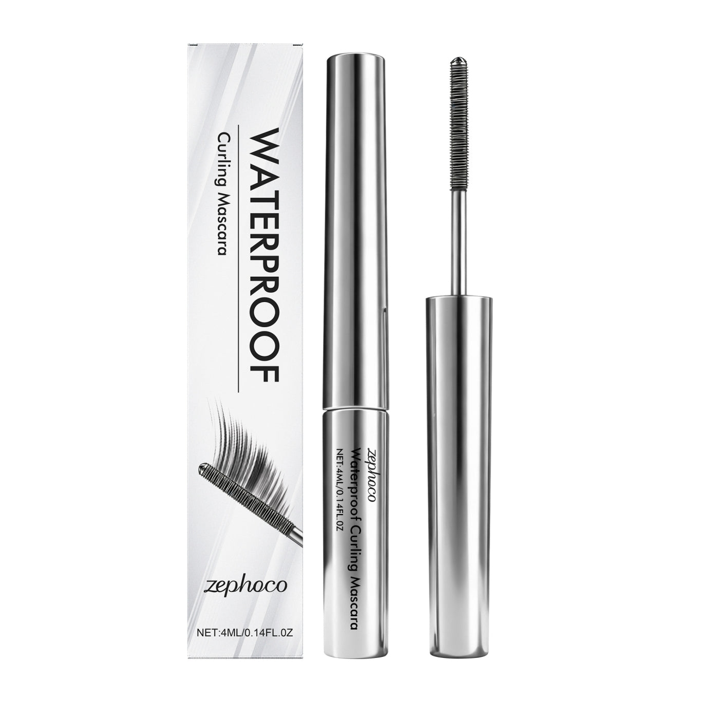 Waterproof Curling Mascara for Long Lasting Volume