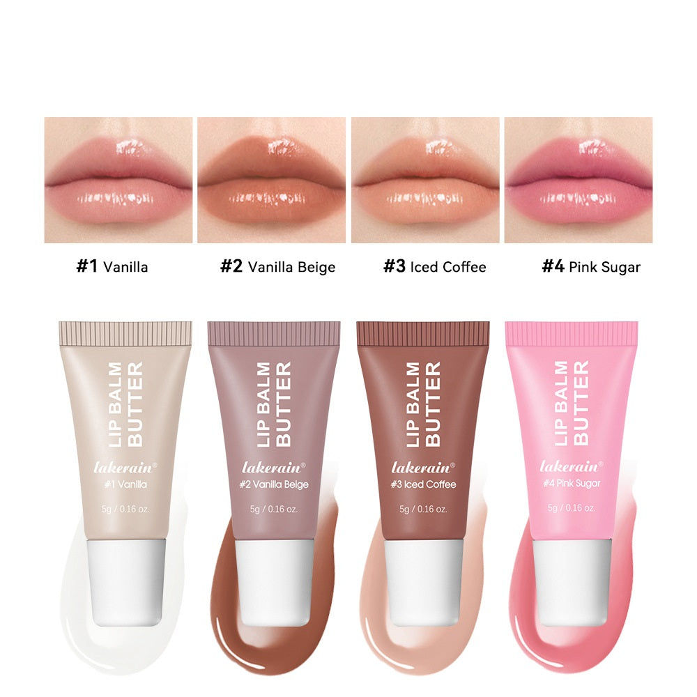 Mini Summer Butter Lip Balm Moisturizing Gloss Set