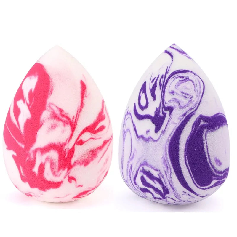 Marbling Water-Drop Makeup Blender Sponge
