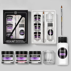 Professional Acrylic Nail Kit with Liquid & Manicure Tools