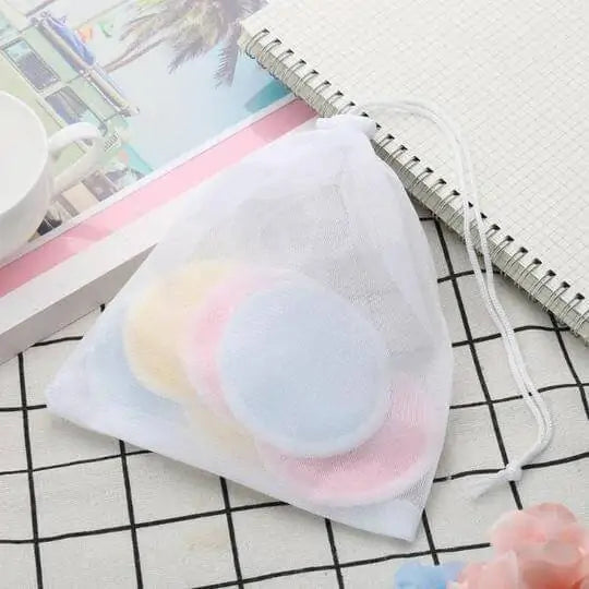 Reusable Bamboo Makeup Pads Language