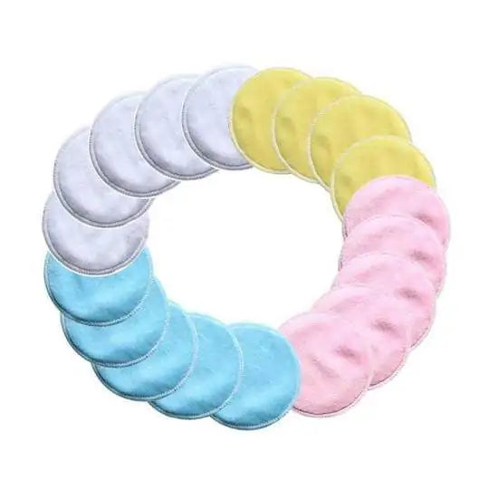 Reusable Bamboo Makeup Pads Language