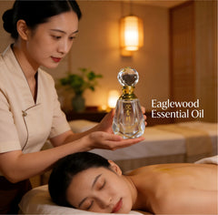 Natural Agarwood & Ebony Essential Oil for Perfume & Skincare Use