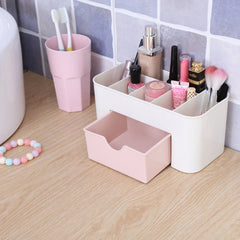 Plastic Makeup & Cosmetics Organizer with Drawer