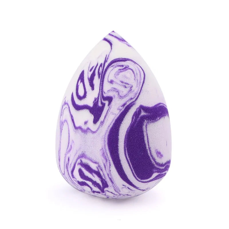Marbling Water-Drop Makeup Blender Sponge