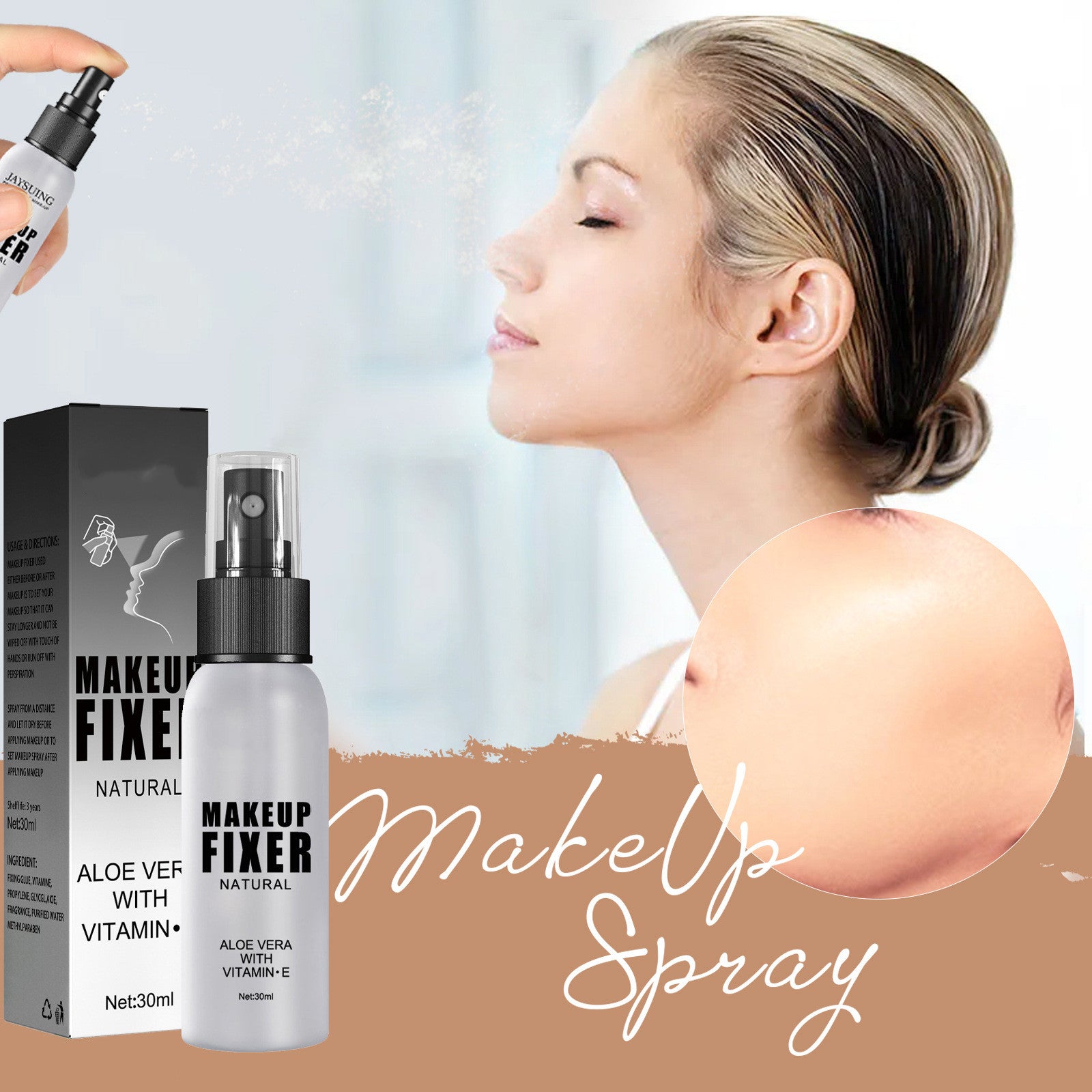 Mist Lasting Makeup Natural Mist Face Refreshing – Nariah's cosmetics